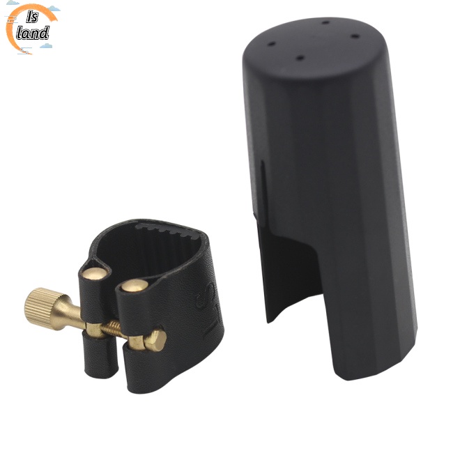 [IS] Kẹp Miệng Kèn Saxophone Chuyên Nghiệp Bằng Da Nhân Tạo + Nhựa