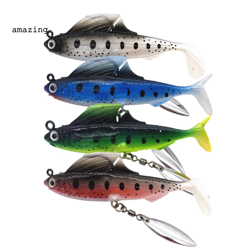 Mồi Câu Cá Giả 8.5cm / 13g Bằng Sequin Mềm Mại