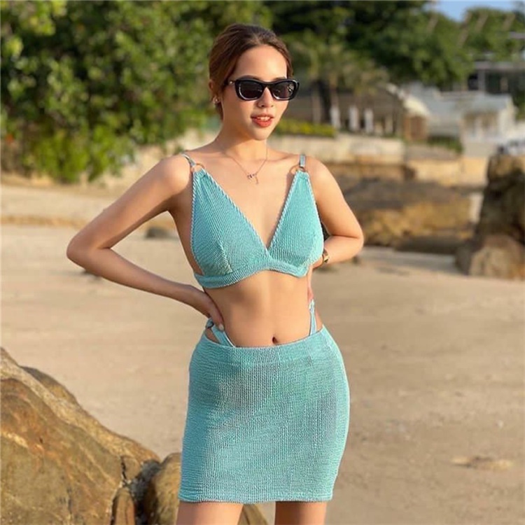 Hàng Mới Về Bộ Đồ Bơi Ba Mảnh Thời Trang Quyến Rũ Cho Nữ