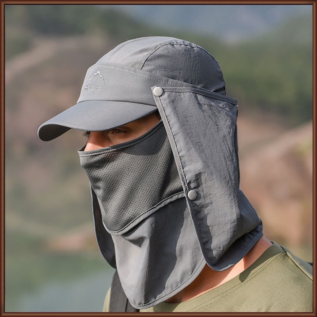 Mũ Lưỡi Trai Chống Nắng Mau Khô Có Thể Tháo Rời Cho Nam