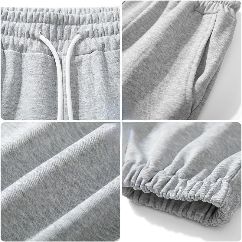 Quần Dài Thể Thao Dáng Rộng Màu Trơn Thời Trang Xuân Hè Cho Nam