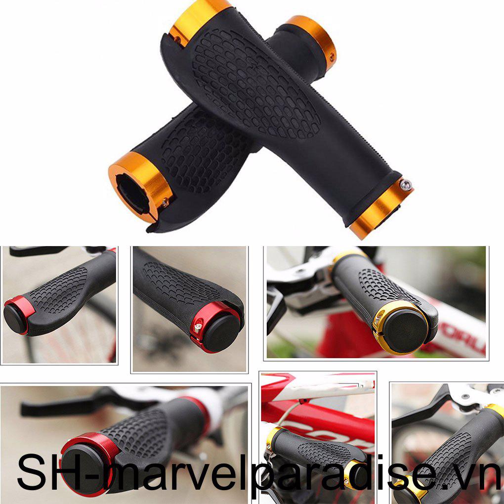 Vỏ Bọc Tay Lái Xe Đạp Bằng Cao Su TPR Khóa Hợp Kim Nhôm Chống Trượt
