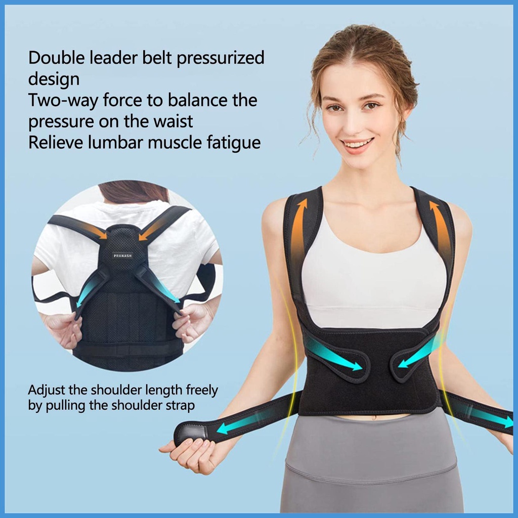 Đai Đeo Điều Chỉnh Tư Thế Lưng Và Điều Chỉnh Tư Thế Cột Sống