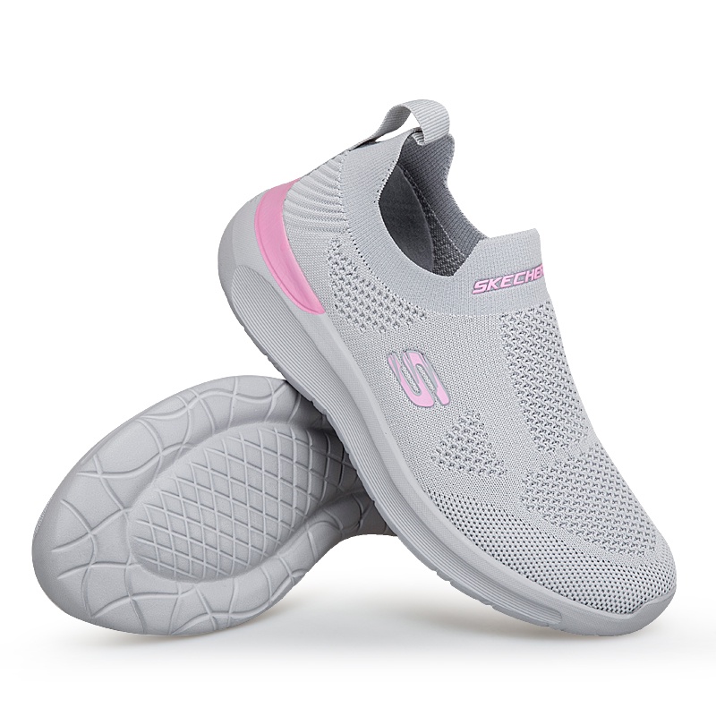 Giày Thể Thao Skechers Phối Lưới Thoáng Khí Thời Trang Mùa Hè Cho Nữ