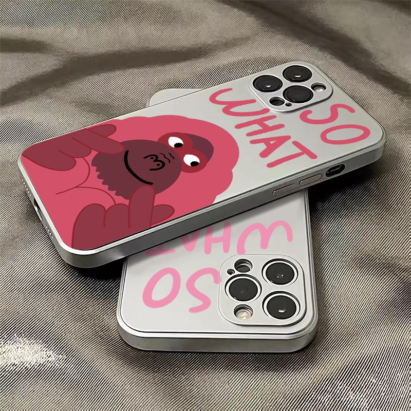 Ốp Điện Thoại TPU Silicon Mềm Chống Sốc Mạ Điện Hình Đôi Mắt Thiên Thần Cho IPhone 11 14 13 12 Pro XS Max XR X 8 + 7 6S Plus