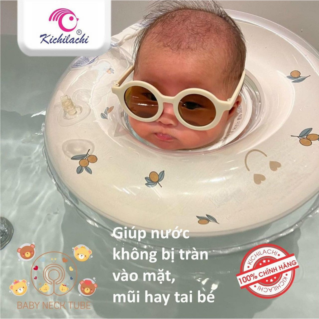 Phao Bơi Đỡ Cổ kichi , phao bơi đỡ cổ Cho Bé, phao bơi cho bé Kichi,