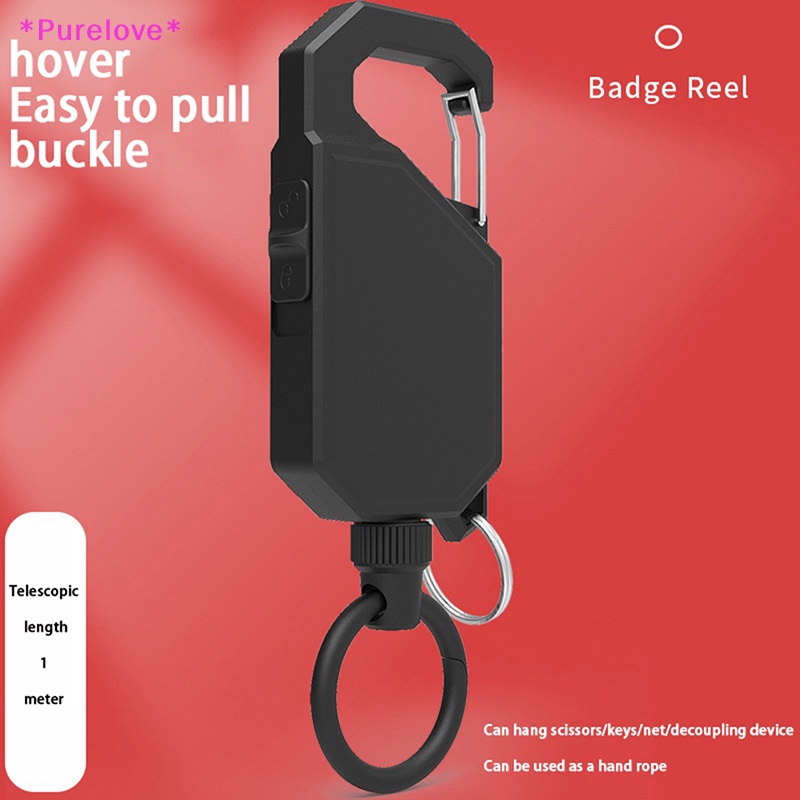 1 Móc Khóa Dây Kéo Co Giãn Chống Trộm Bằng Kim Loại Dễ Sử Dụng Mới