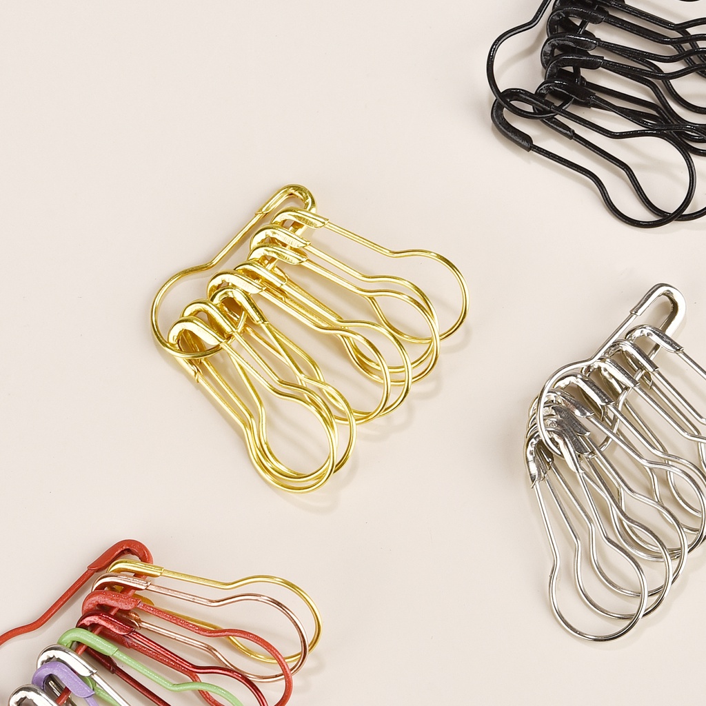 Set 100 Ghim Kim Loại Hình Hồ Lô Chuyên Dụng May Vá DIY