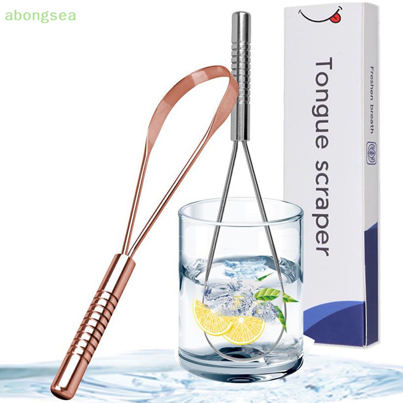 Dụng Cụ Nạo Lưỡi Bằng Thép Không Gỉ Làm Sạch Bàn Chải Đánh Răng