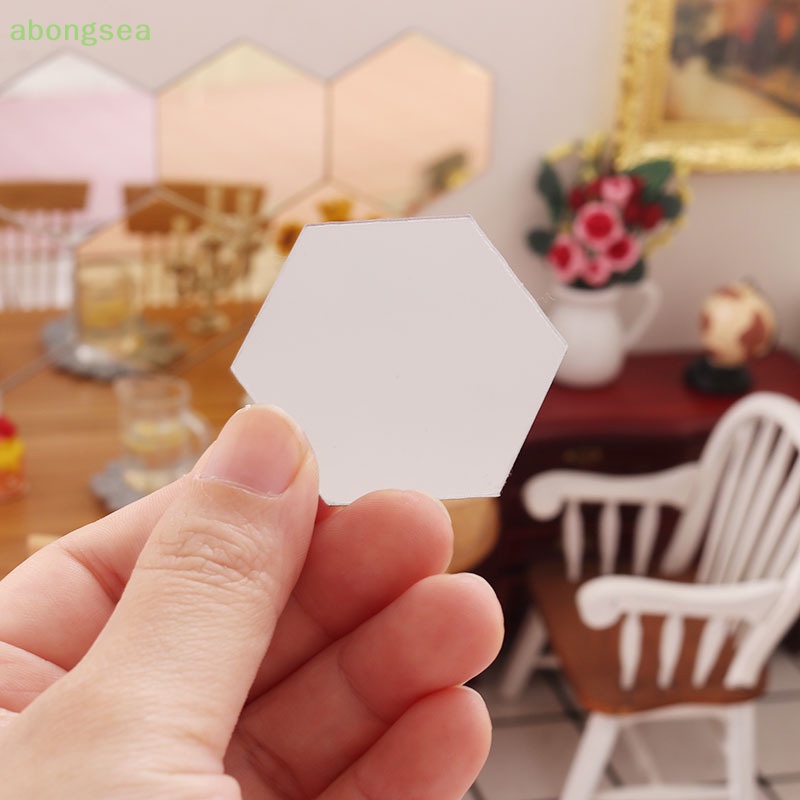 Set 2 Gương Soi Mini Bongsea Trang Trí Nhà Búp Bê