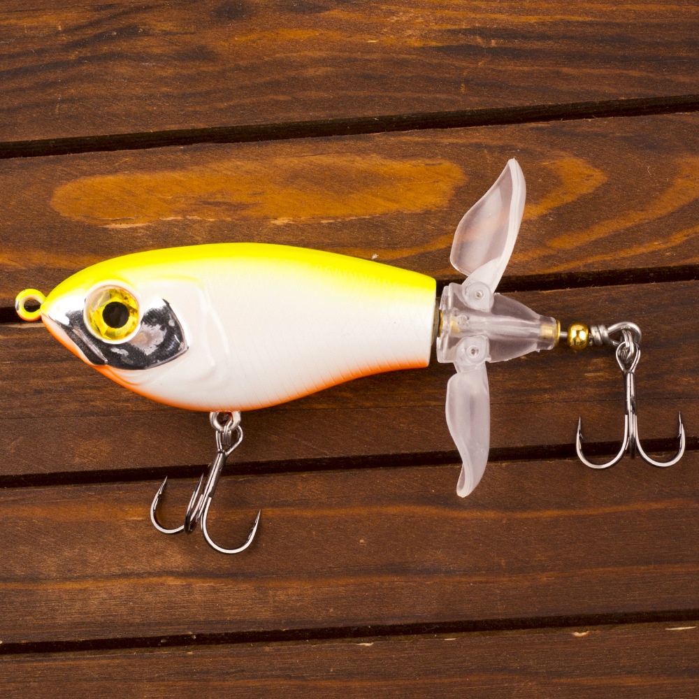 Mồi lure Mulin Câu Cá Măng, Lóc Bông, Vược, mồi pop cánh quạt | 9g & 16g