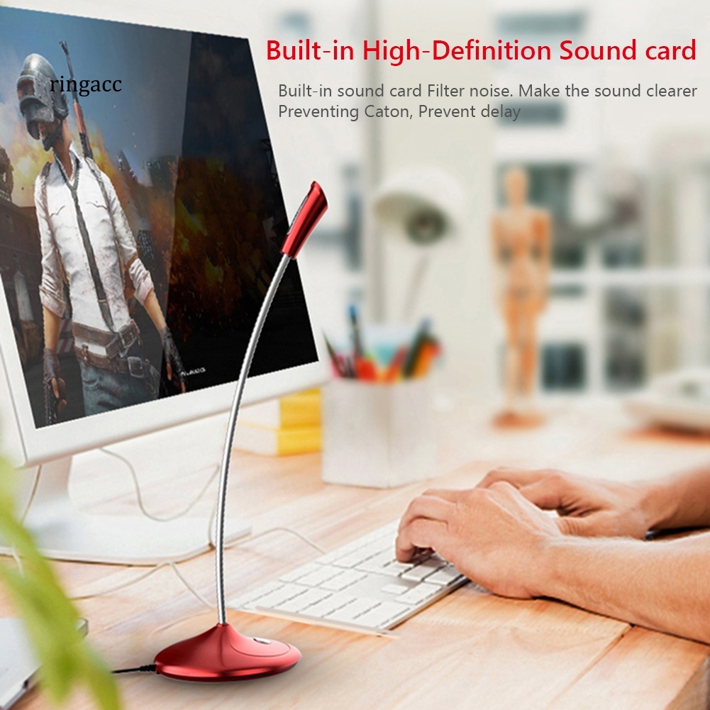 Micro Để Bàn Cổng 3.5mm / USB Có Thể Điều Chỉnh Cho Máy Tính