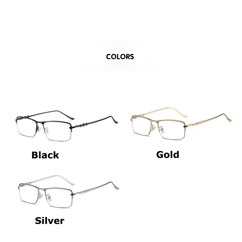 Mắt Kính Chống Bức Xạ Hình Chữ Nhật Có Thể Thay Thế Được Cho Nam