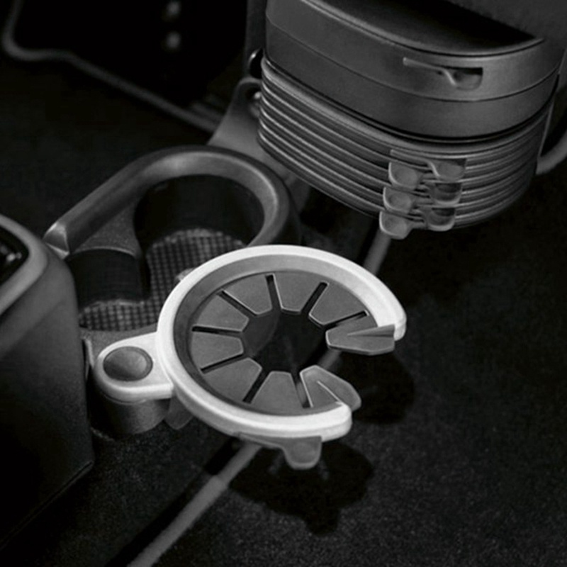 Giá đỡ cốc đựng tiền xu trên ô tô hai lỗ cho Benz Smart FORTWO 451 2007-2015 Hộp lưu trữ bảng điều khiển trung tâm, A4518100370