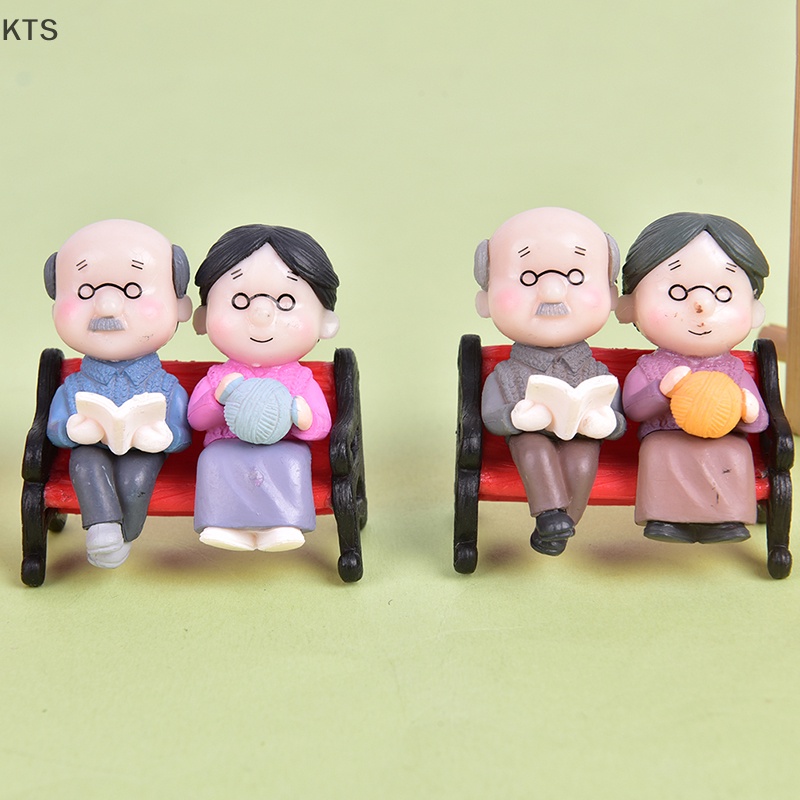 Set 3 Mô Hình Ghế Đôi Xinh Xắn Dùng Để Trang Trí