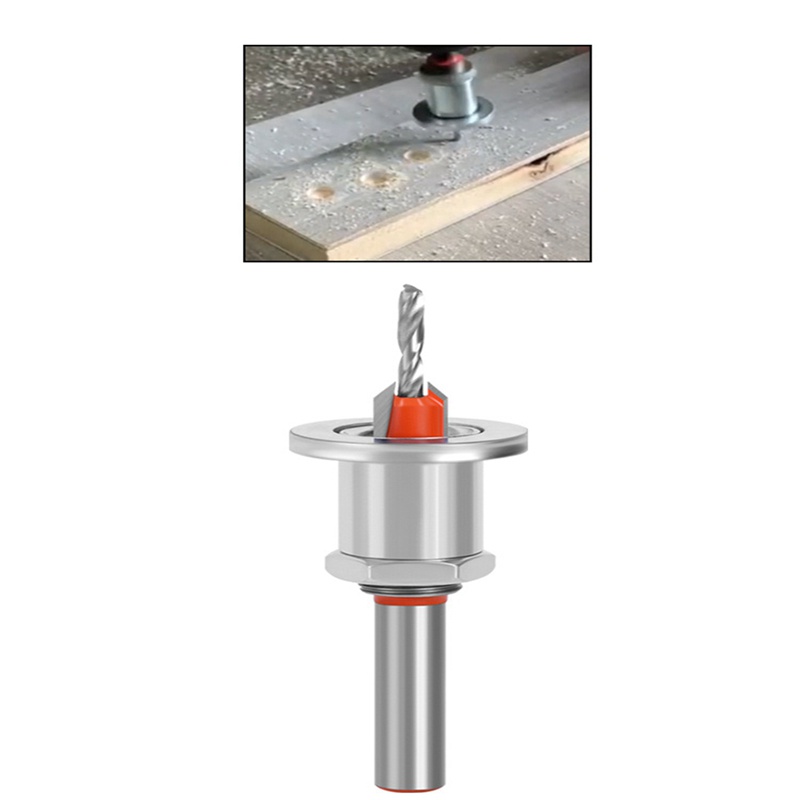 Set 5 Mũi Khoan Gỗ HSS 8Mm Chuyên Dụng