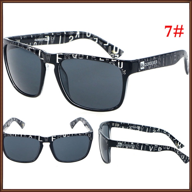 Kính Mát Gọng Vuông Phản Quang Chống Tia Uv400 Phong Cách Thể Thao Thời Trang Cho Nam Và Nữ