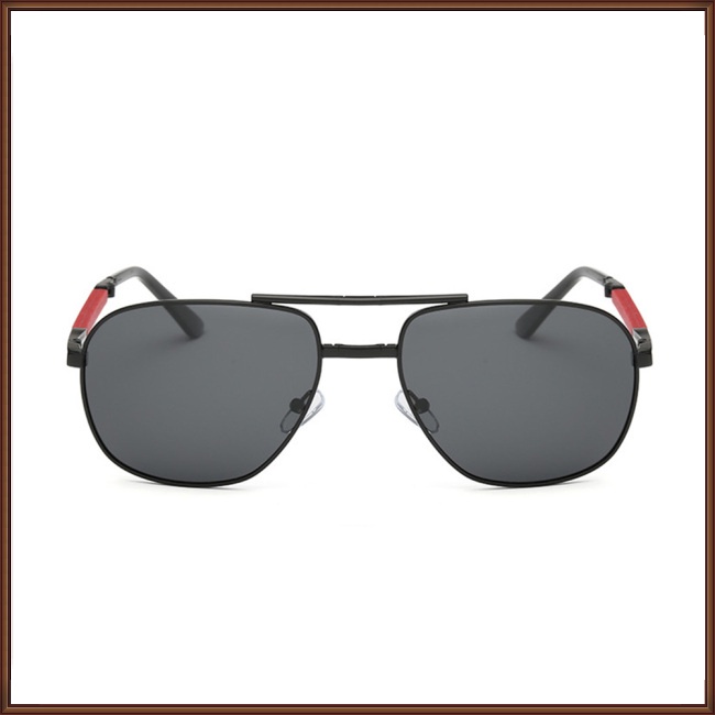 Kính Chống Tia uv Phân Cực Mặt Tròn Dạng Gập Thời Trang Cho Nam
