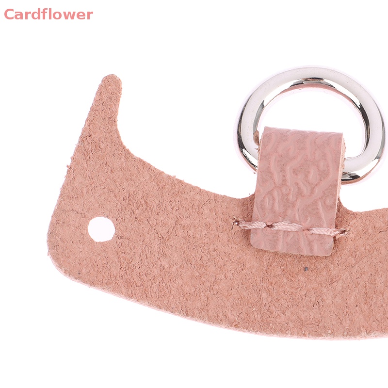 < Cardflower > Túi Đeo Chéo Vai Bằng Da Thật Không Cần Đục Lỗ Mới