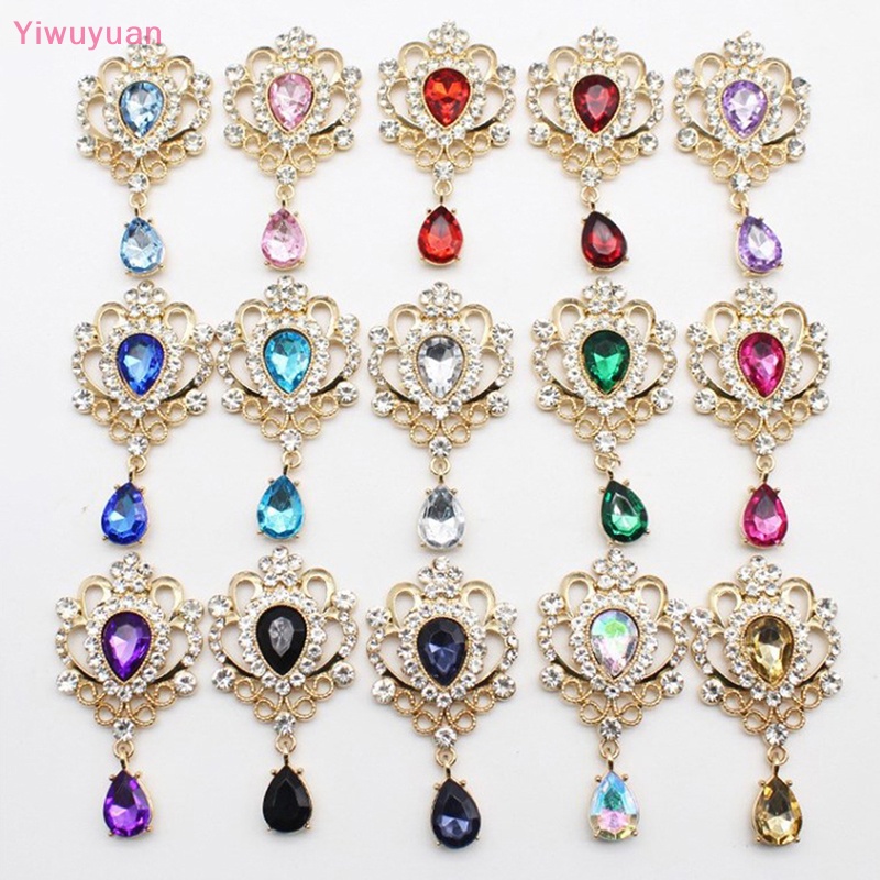 Trâm Cài Áo Đính Đá 32 * 60MM Tự Làm Phụ Kiện Làm Trang Sức Mới