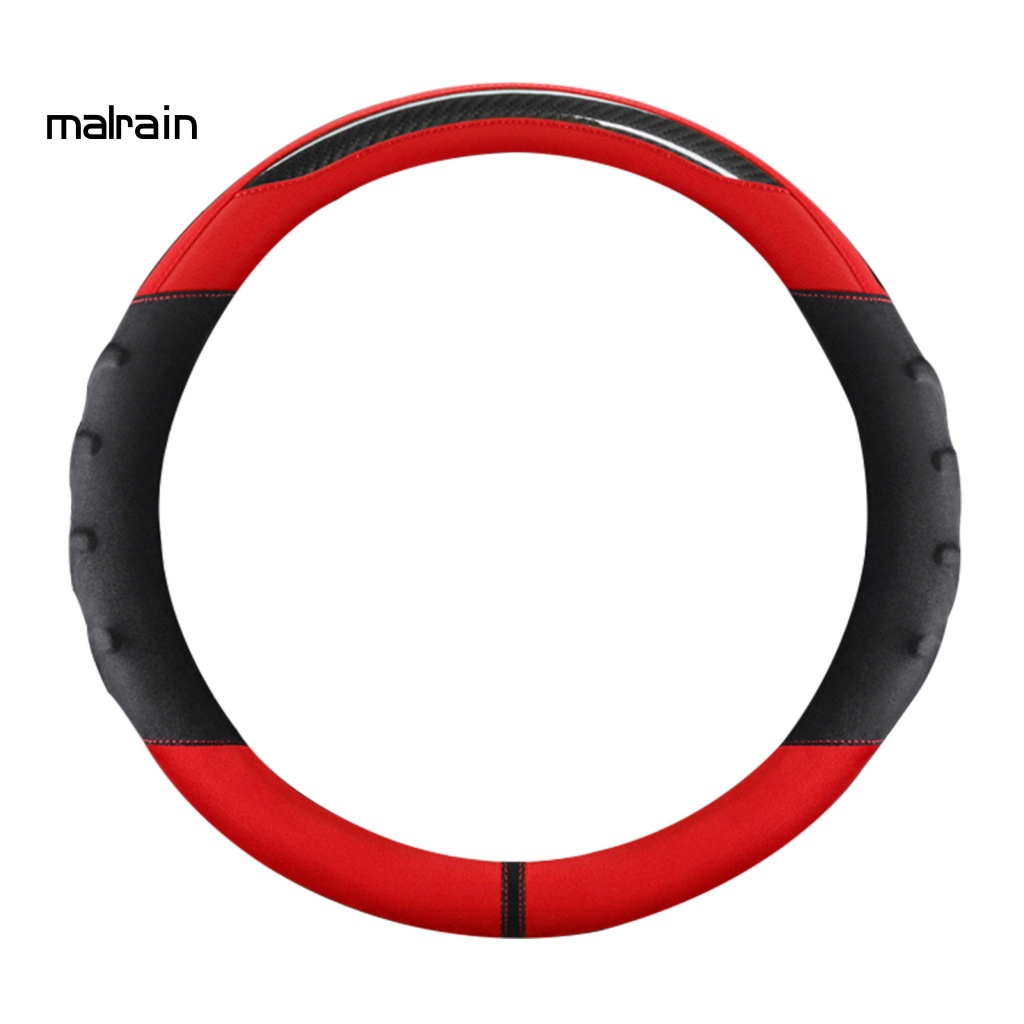 Vỏ Bọc Vô Lăng Xe Hơi Bằng Sợi Carbon Chống Trượt Thoáng Khí