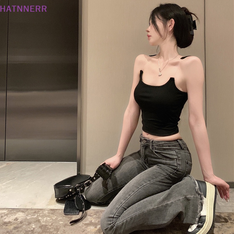 Áo Hai Dây Màu Trơn Thời Trang Mùa Hè Quyến Rũ Cho Nữ FHS