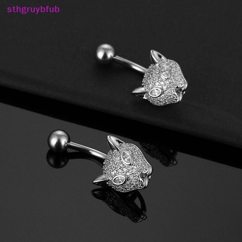 Khuyên Rốn Hình Động Vật Đính Đá Xinh Xắn