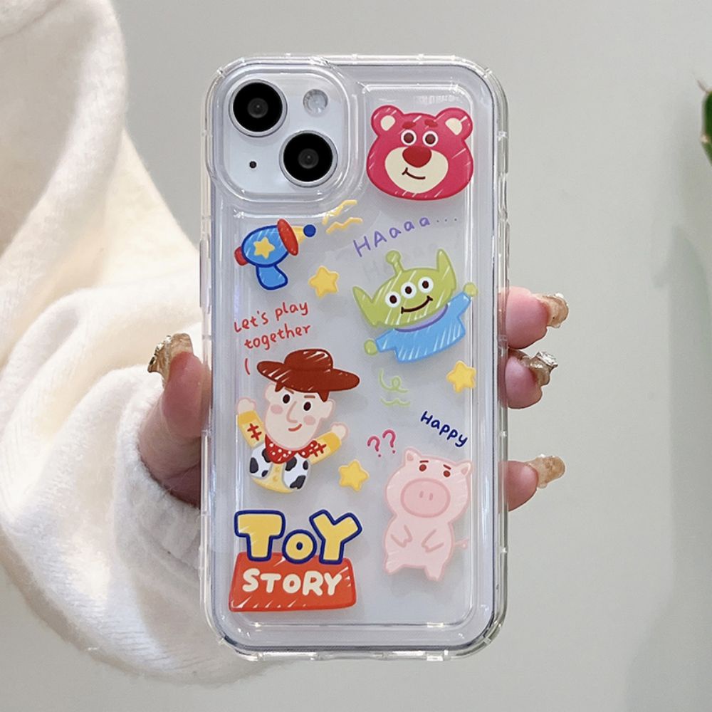 Ốp Điện Thoại Họa Tiết Toy Story Cho IPhone 14 Pro Max 13 12 11 Pro Max XS XR 7 8 6 Plus
