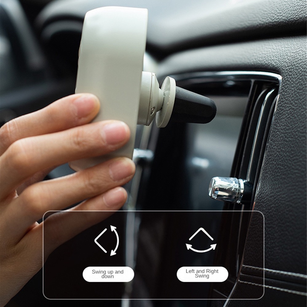 ⚡Trong Kho⚡Xe Gắn Quạt Nhỏ Phụ Kiện Xe   Quạt Cửa Thoát Khí đầu Duy Nhất USB Mạnh Quạt Gió Rực Rỡ đa Chức Năng Dẫn Bầu Không Khí ánh Sáng Quạt Xe
