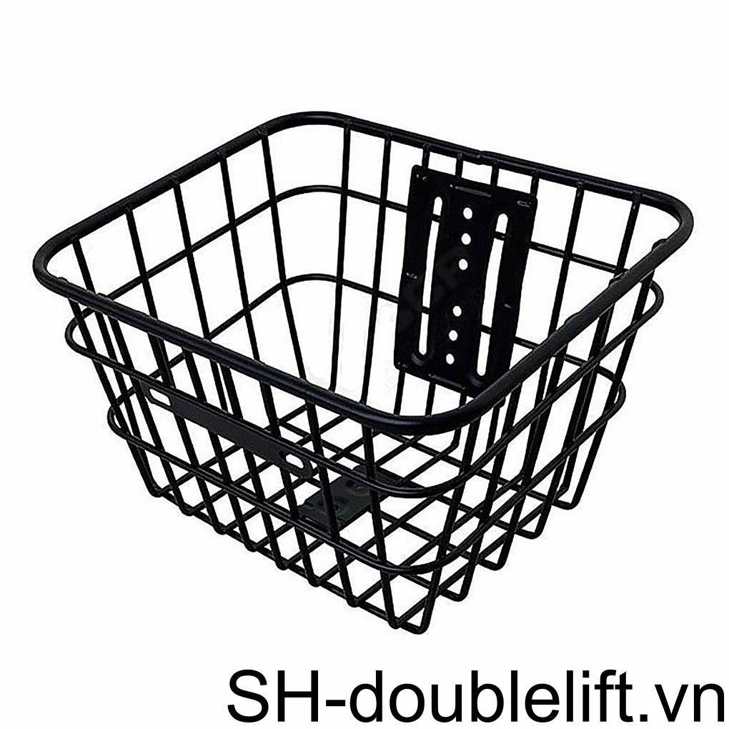 Giỏ Xe Đạp Bằng Kim Loại Bền Sức Chứa Lớn Chống Chịu Thời Tiết Chuyên Nghiệp