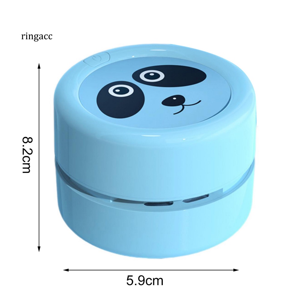 Máy Hút Bụi Để Bàn RGA Họa Tiết Hoạt Hình Có Vòi Hút Mạnh Mẽ Loại Bỏ Tro Sạc USB Cho Trường Học