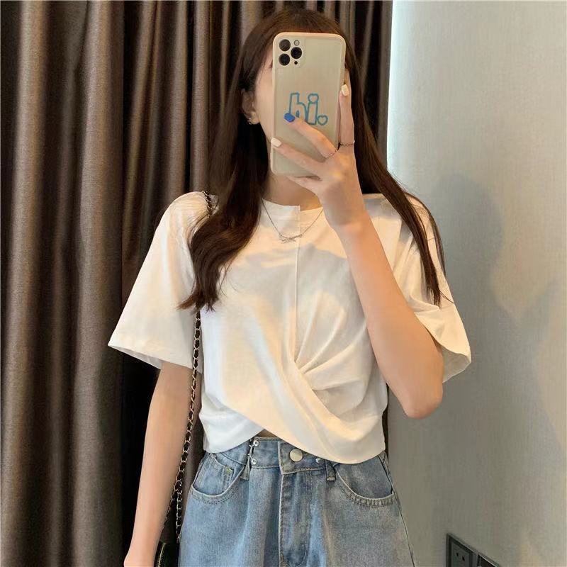 Hot Girl Áo Thun Tay Ngắn Dáng Rộng Ngắn Phong Cách Hàn Quốc 2021 Mới Nổi Tiếng Mạng Internet Hợp Thời Trang a M: o croptop M: o ph M: ng M: o_ph M: ng M: o