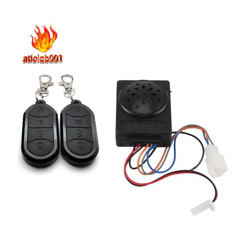 Hệ thống báo động Ebike Điều khiển từ xa kép 36V 48V 60V 72V cho xe đạp điện Bicycle Controller Ebike Brushless Controller