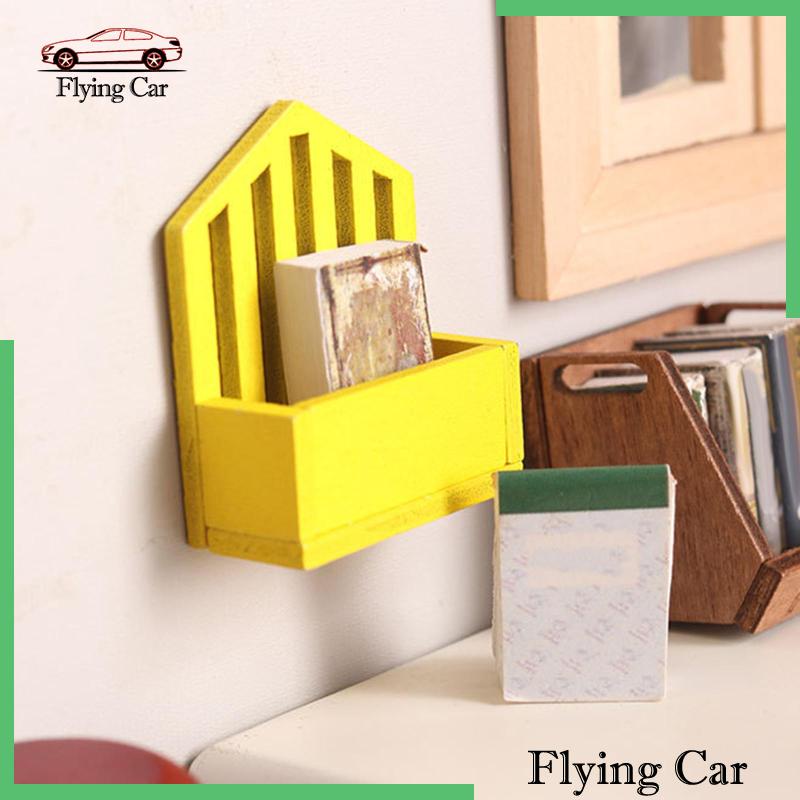 Giỏ Đựng Đồ Màu Vàng Tỉ Lệ 1 / 12 Trang Trí Nhà Búp Bê / Tiểu Cảnh