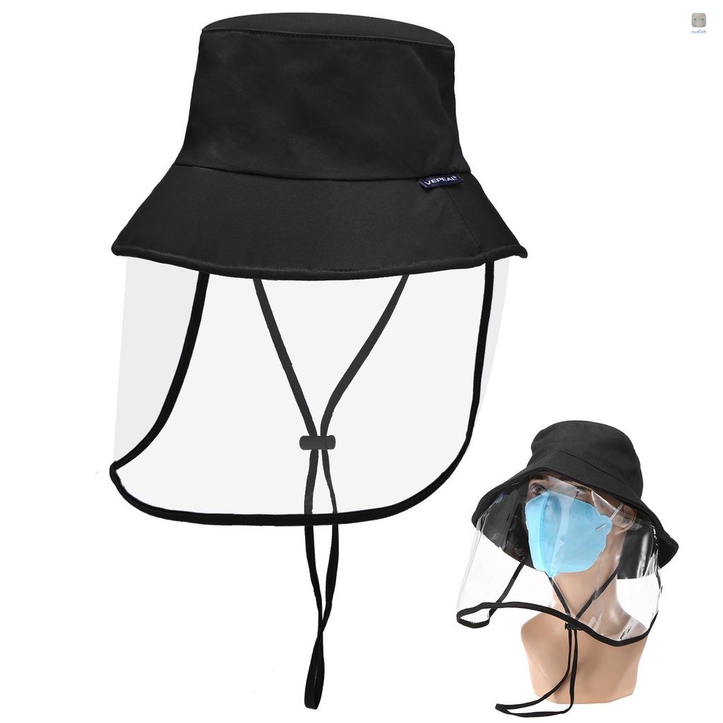 Mũ Bảo Vệ Toàn Bộ Khuôn Mặt Trong Suốt Tháo Rời Được Dành Cho Nam Nữ / Cắm Trại /