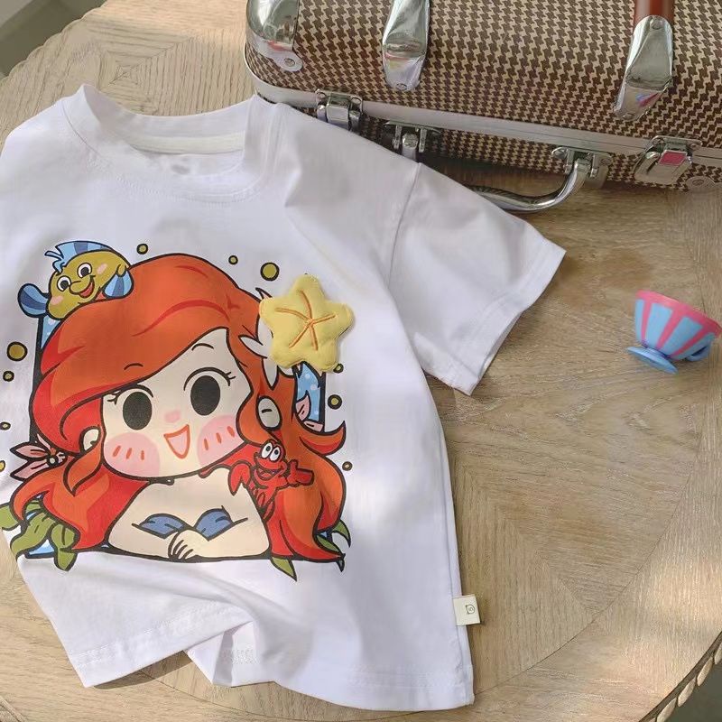 Áo Thun 100% Cotton Tay Ngắn In Họa Tiết Hoạt Hình Nhanh Khô Thoáng Khí Thời Trang Mùa Hè 2023 Cho Nam Và Nữ