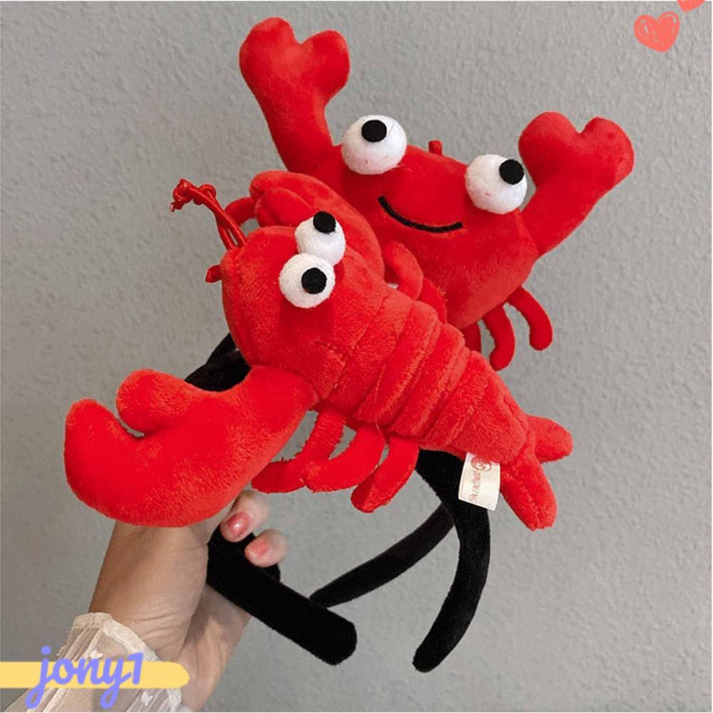 Băng Đô Cài Tóc Rửa Mặt Hình Cua / Cá Dễ Thương