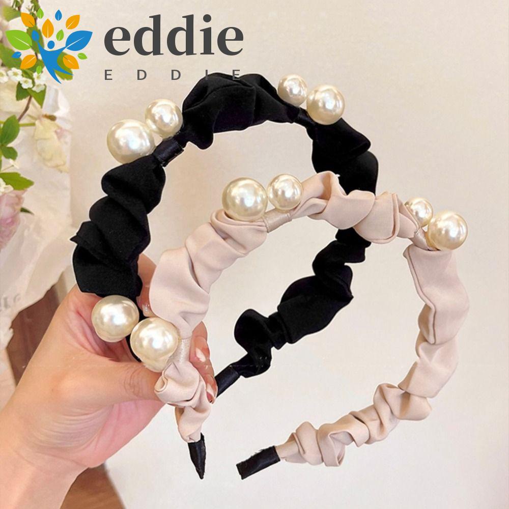 Băng Đô Cài Tóc 26Ede Bằng Vải Xếp Ly Trang Điểm / Rửa Mặt Thanh Lịch Ngọt Ngào Cho Nữ