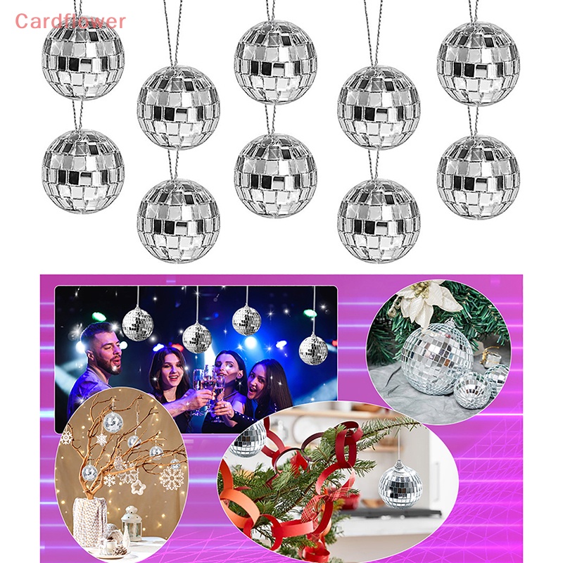 1 Bộ Quả Cầu Tráng Gương 2-5cm Trang Trí Giáng Sinh