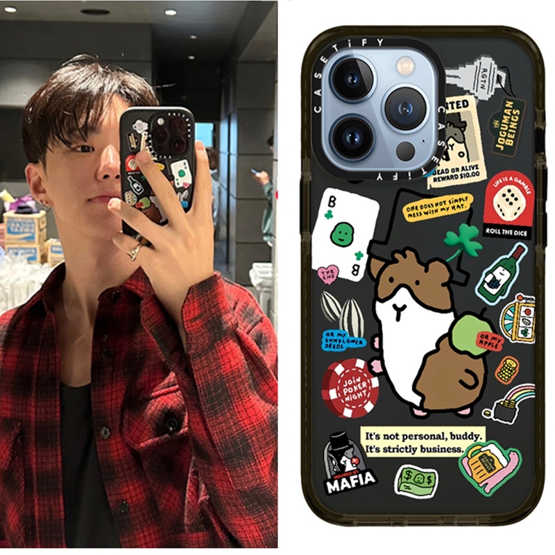 Seventeen Ốp Điện Thoại Silicon Mềm In Hình Cún koki CASETIFY Cho iphone 15 14 11 12 13 pro x xs xr 14pro max