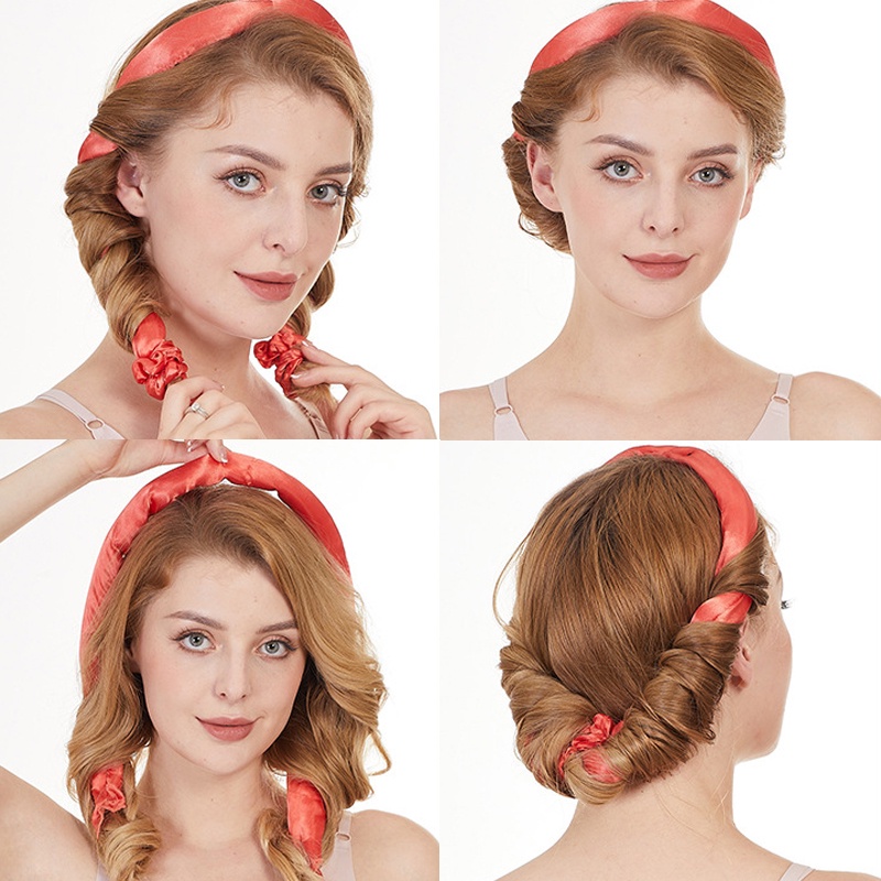 Set 5 dụng cụ uốn tóc HAIMEIKANG không làm tổn thương tóc tạo kiểu tiện lợi cho nữ