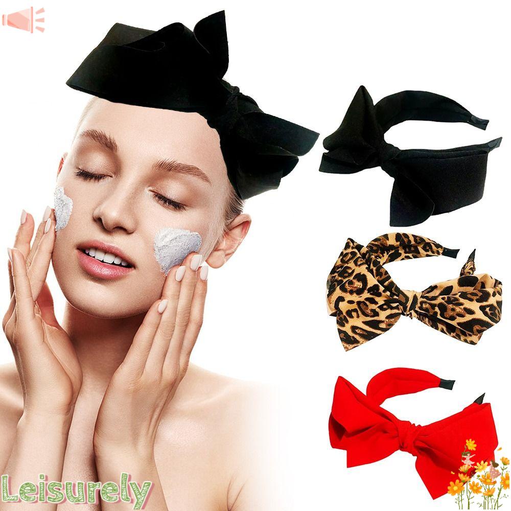 Băng Đô Cài Tóc Đính Nơ Chống Trượt Thời Trang Dự Tiệc / Spa