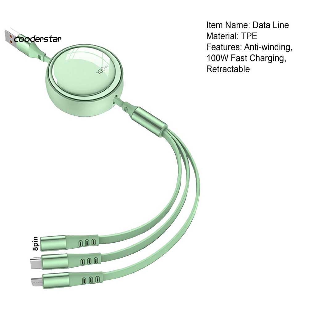 Dây Cáp Sạc Nhanh 100W Chuyên Dụng Chất Lượng Cao