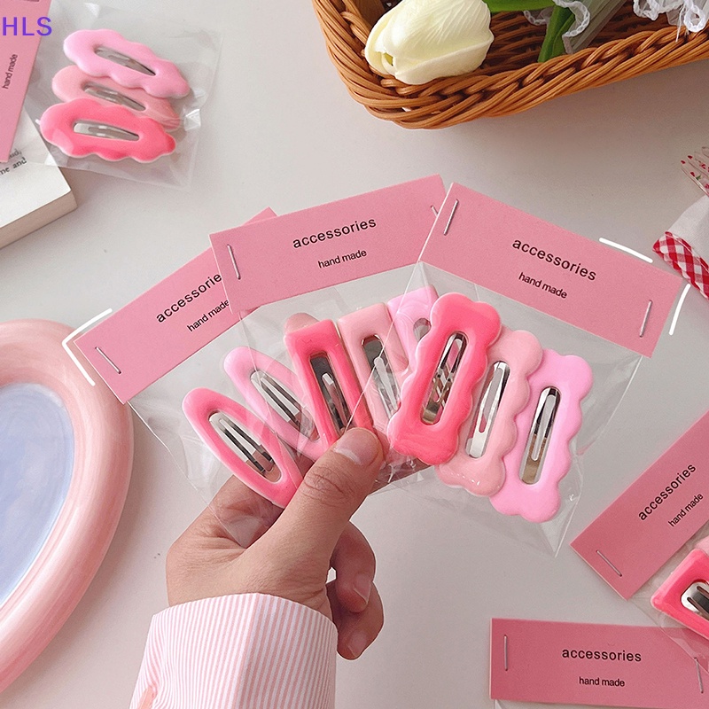 Set 3 Kẹp Tóc Màu Gradient Thời Trang Cho Nữ