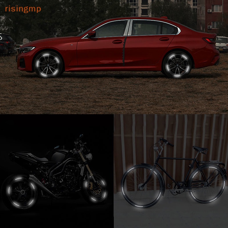 Set 20 Dải Dán Phản Quang Trang Trí Trục Bánh Xe Hơi
