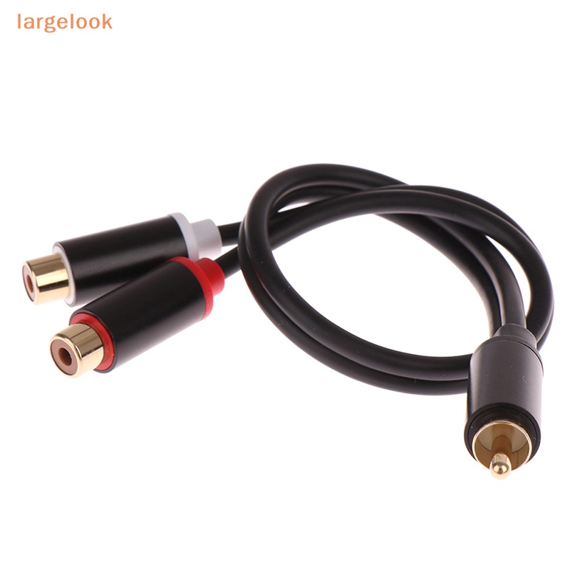 Cáp ChuyểN ĐổI Âm Thanh 2RCA Lỗ CắM Sang ĐầU CắM 1RCA Chuyên DụNg