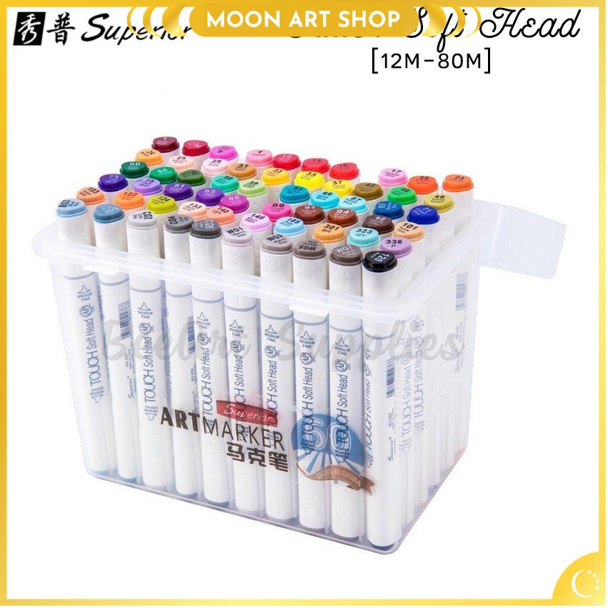 Bút Marker Touch soft Head 48/60/80