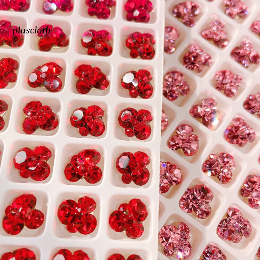 Bộ 5 Hạt Đá 3D Lấp Lánh Đính Móng Nghệ Thuật