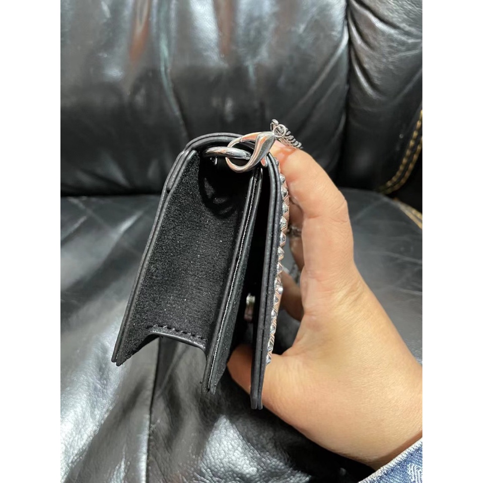 Túi Xách Prada Đeo Chéo Da PU Dáng Vuông Nhỏ Thời Trang Cho Nữ