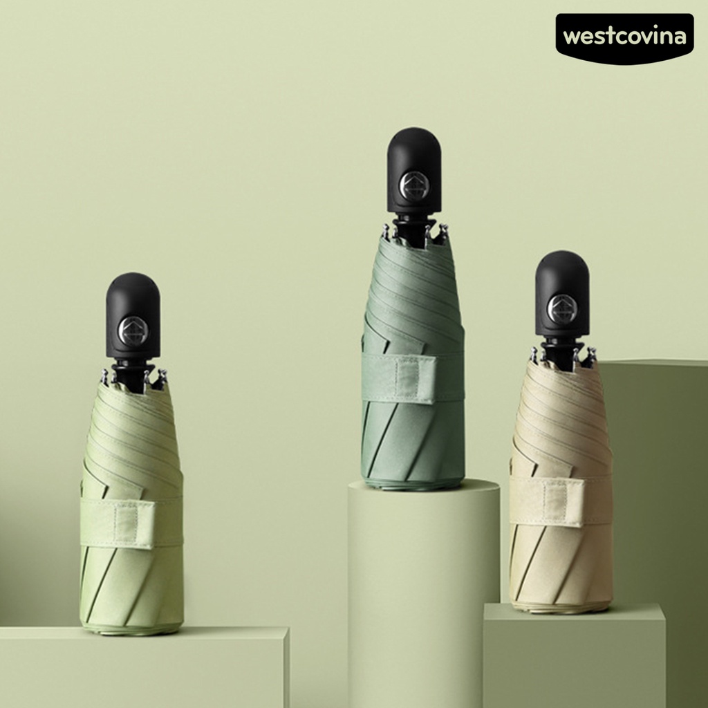 [COD]☁Dù Gấp Mini Chống Gió Chống Nắng Bằng Thép Không Gỉ